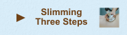 - SLIMMING THREE STEPS -